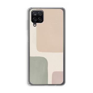 CaseCompany Geo #7: Samsung Galaxy A12 Transparant Hoesje