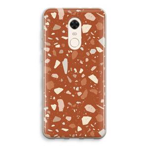 CaseCompany Terrazzo N°22: Xiaomi Redmi 5 Transparant Hoesje