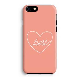 CaseCompany Best heart: iPhone 8 Tough Case