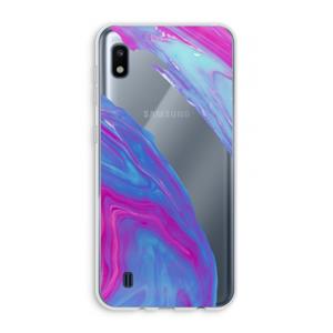 CaseCompany Zweverige regenboog: Samsung Galaxy A10 Transparant Hoesje