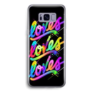 CaseCompany Loves: Samsung Galaxy S8 Transparant Hoesje