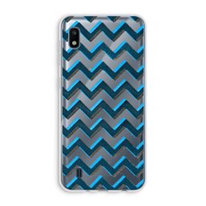 CaseCompany Onderbroken lijn: Samsung Galaxy A10 Transparant Hoesje