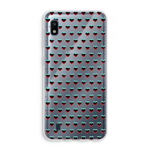 CaseCompany Hartjes: Samsung Galaxy A10 Transparant Hoesje