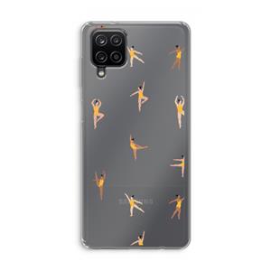CaseCompany Dans #2: Samsung Galaxy A12 Transparant Hoesje