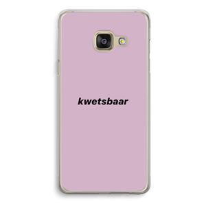 CaseCompany kwetsbaar: Samsung Galaxy A3 (2016) Transparant Hoesje