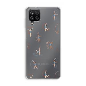 CaseCompany Dancing #3: Samsung Galaxy A12 Transparant Hoesje