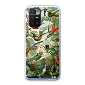 CaseCompany Haeckel Trochilidae: Xiaomi Redmi 10 Transparant Hoesje