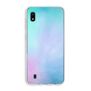 CaseCompany mist pastel: Samsung Galaxy A10 Transparant Hoesje