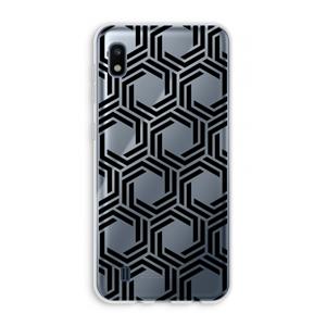 CaseCompany Geometrisch patroon: Samsung Galaxy A10 Transparant Hoesje
