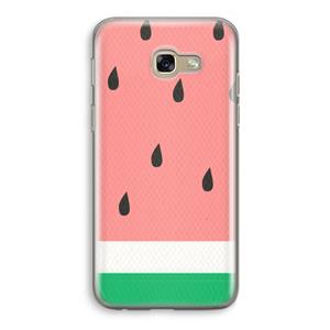 CaseCompany Watermeloen: Samsung Galaxy A5 (2017) Transparant Hoesje