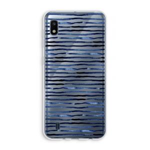 CaseCompany Verrassende lijnen: Samsung Galaxy A10 Transparant Hoesje