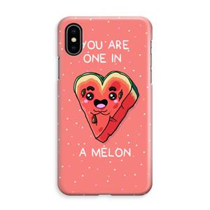 CaseCompany One In A Melon: iPhone XS Max Volledig Geprint Hoesje