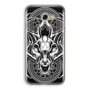 CaseCompany Oh Deer: Samsung Galaxy A5 (2017) Transparant Hoesje