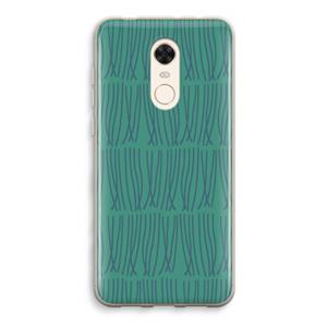 CaseCompany Swirls: Xiaomi Redmi 5 Transparant Hoesje