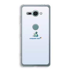CaseCompany MSN: Sony Xperia XZ2 Compact Transparant Hoesje