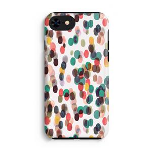 CaseCompany Tropical Dots: iPhone 8 Tough Case