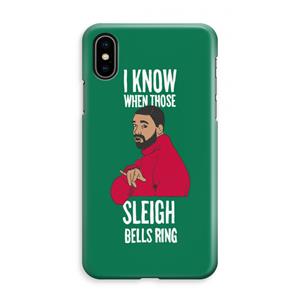 CaseCompany Sleigh Bells Ring: iPhone XS Max Volledig Geprint Hoesje