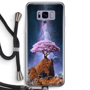 CaseCompany Ambition: Samsung Galaxy S8 Plus Transparant Hoesje met koord