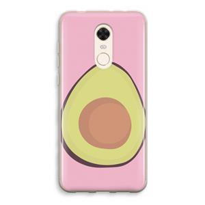 CaseCompany Avocado: Xiaomi Redmi 5 Transparant Hoesje