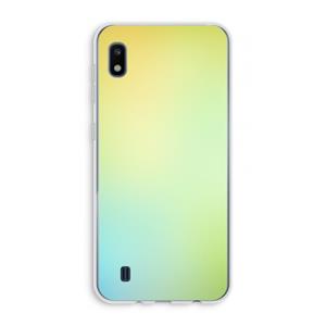 CaseCompany Minty mist pastel: Samsung Galaxy A10 Transparant Hoesje