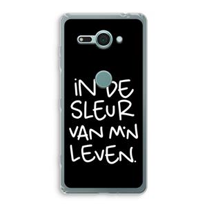 CaseCompany De Sleur: Sony Xperia XZ2 Compact Transparant Hoesje