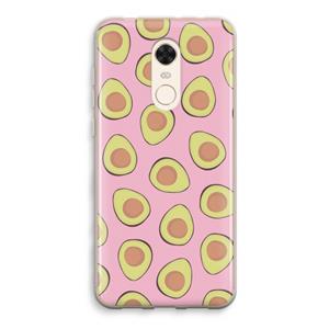 CaseCompany Dancing avocados: Xiaomi Redmi 5 Transparant Hoesje