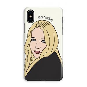 CaseCompany Mary Kate: iPhone XS Max Volledig Geprint Hoesje