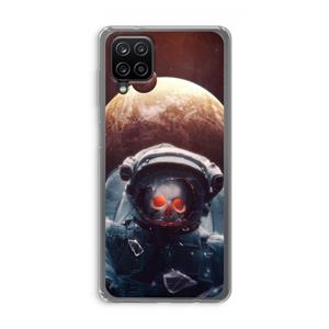 CaseCompany Voyager: Samsung Galaxy A12 Transparant Hoesje