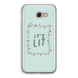 CaseCompany It's Lit: Samsung Galaxy A5 (2017) Transparant Hoesje