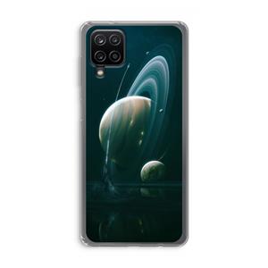 CaseCompany Mercurius: Samsung Galaxy A12 Transparant Hoesje