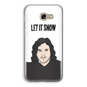 CaseCompany Let It Snow: Samsung Galaxy A5 (2017) Transparant Hoesje