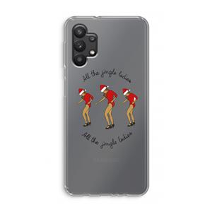 CaseCompany Jingle Ladies: Samsung Galaxy A32 5G Transparant Hoesje