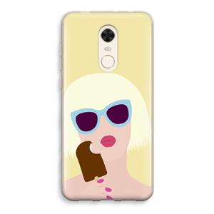 CaseCompany Ice cream: Xiaomi Redmi 5 Transparant Hoesje