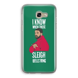 CaseCompany Sleigh Bells Ring: Samsung Galaxy A5 (2017) Transparant Hoesje