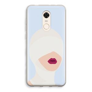 CaseCompany Incognito: Xiaomi Redmi 5 Transparant Hoesje