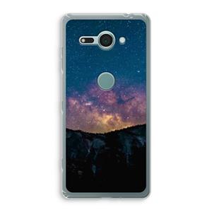 CaseCompany Travel to space: Sony Xperia XZ2 Compact Transparant Hoesje
