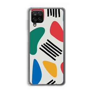 CaseCompany Illustratieve pop 1: Samsung Galaxy A12 Transparant Hoesje