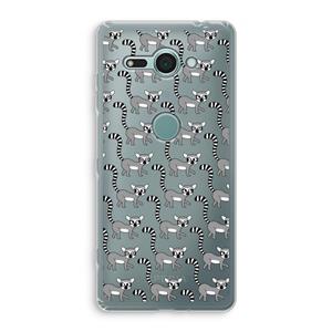 CaseCompany Makis: Sony Xperia XZ2 Compact Transparant Hoesje