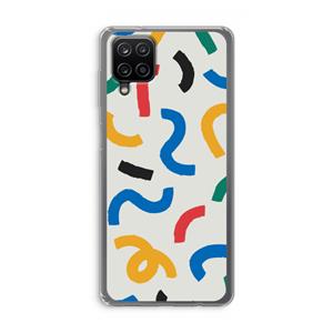 CaseCompany Illustratieve pop 2: Samsung Galaxy A12 Transparant Hoesje