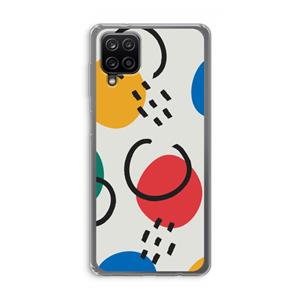 CaseCompany Illustratieve pop 3: Samsung Galaxy A12 Transparant Hoesje