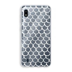 CaseCompany Dakpannetjes: Samsung Galaxy A10 Transparant Hoesje