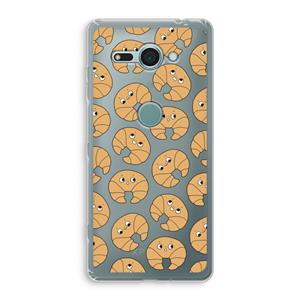 CaseCompany Croissant: Sony Xperia XZ2 Compact Transparant Hoesje