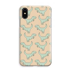 CaseCompany Dinos: iPhone XS Max Volledig Geprint Hoesje