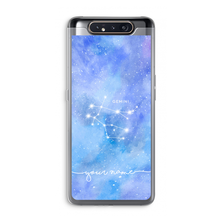 CaseCompany Sterrenbeeld - Licht: Samsung Galaxy A80 Transparant Hoesje