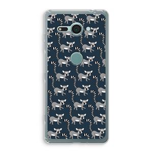 CaseCompany Makis: Sony Xperia XZ2 Compact Transparant Hoesje