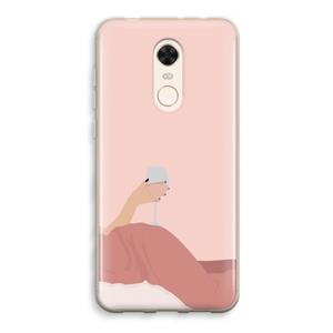 CaseCompany Wine: Xiaomi Redmi 5 Transparant Hoesje