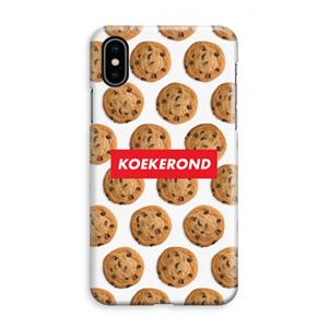 CaseCompany Koekerond: iPhone XS Max Volledig Geprint Hoesje