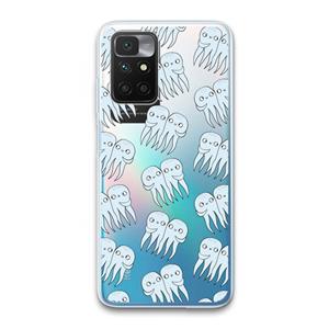 CaseCompany Octopussen: Xiaomi Redmi 10 Transparant Hoesje