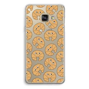CaseCompany Croissant: Samsung Galaxy A3 (2016) Transparant Hoesje