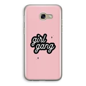 CaseCompany Girl Gang: Samsung Galaxy A5 (2017) Transparant Hoesje